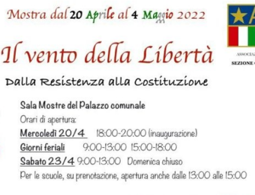 “Il vento della Libertà” – Il Comune e l’Anpi presentano le iniziative per celebrare il 25 aprile